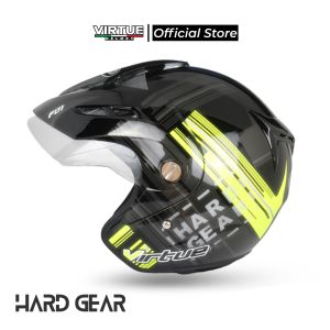 VIRTUE Hard Gear Helm Half Face (Non Smartlock)