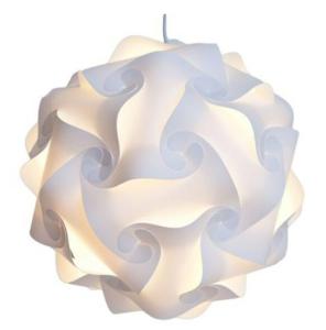 Modern Ceiling Lampshade Elements IQ Puzzle Jigsaw Lamp Shade Creative DIY Chandelier Light Hanglamp Dining Hanging Lights Art Deco Pendant Lamp
