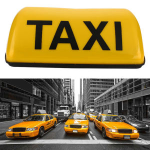 438178 ZXC Taxi Sign Cab Roof Top Topper Car 12V LED Light Waterproof