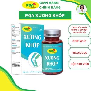 Viên nang PQA Xương Khớp hỗ trợ người bị đau nhức xương khớp viêm khớp thoái hóa khớp hỗ trợ mạnh gân cốt