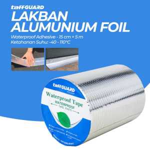 Lakban Anti Bocor Anti Air Super Kuat Alumunium Foil Serbaguna Tahan Panas Waterproof Tape