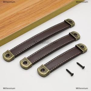[COD] Millennium Tay nắm đồ nội thất Tay nắm tủ quần áo ngăn kéo cửa bằng da tay nắm tủ bếp