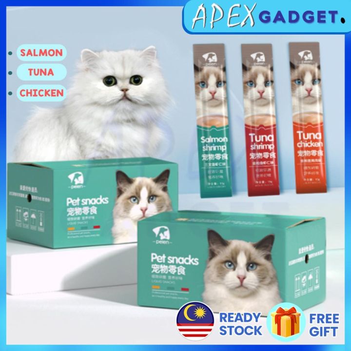 AP Sticks Pet Cat Food / Salmon Shrimp / Tuna Shrimp / Tuna Chicken ...