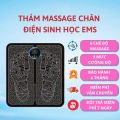 Máy massage bàn chân thảm massage chân ems xoa bép bấm huyệt bàn và bắp chân giúp giảm đau mỏi chân thảm mát xa chân thông minh màn hình ledThảm massage chân EMS giúp lưu thông khí huyết, giảm đau mỏi chân, chăm sóc sức khỏe. 