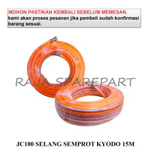 SELANG JET CLEANER/STEAM/SELANG 15 METER/JC100 SELANG SEMPROT KYODO 15M
