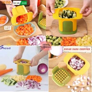 OSCAR DADU CHOPPER / PEMOTONG KENTANG WORTEL DLL / CHOPPER SAYURAN / ALAT PENGIRIS BAWANG SHENAR