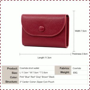 Zipper Bag Portable Durable Card Holder Soft Fine Workmanship Durability Practicality Student