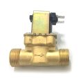 Brass Electric Solenoid Magnetic for Valve 1/2 In N/C Normally Closed Water Inlet Flow Switch for Valve for Water Contro. 