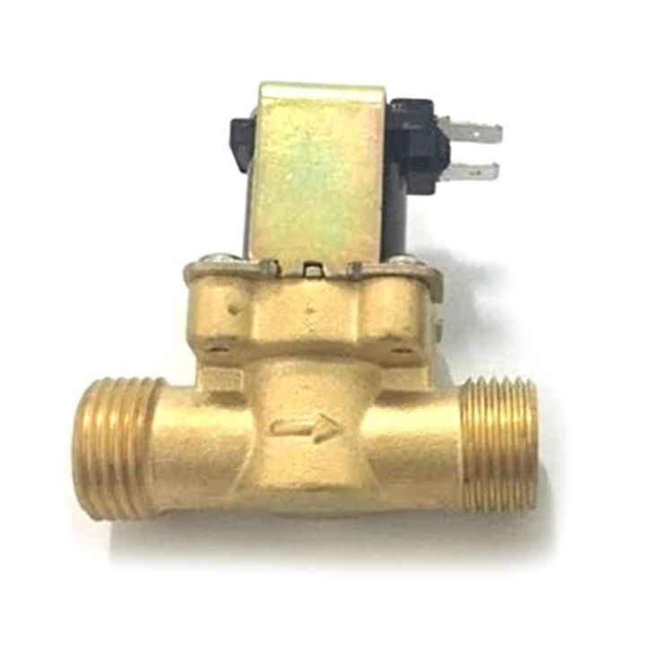 Brass Electric Solenoid Magnetic for Valve 1/2 In N/C Normally Closed Water Inlet Flow Switch for Valve for Water Contro