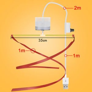พัดลมไล่ยุงและแมลงวันแบบแขวน สินค้าใช้พลังงานต่ำ ประหยัดค่าไฟฟ้าได้มาก และเป็นมิตรกับสิ่งแวดล้อม ที่ไล่แมลงวัน