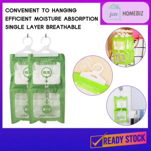 Wardrobe Hanging Hygroscopic Moisture Desiccant Bag for Kitchen Bathroom Dehumidification Hangable Drying Agent