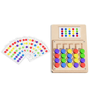 Wooden Word Spelling Movement Game - Movable Letter Blocks Suitable for Childrens Spelling and Fine Motor Skills Development