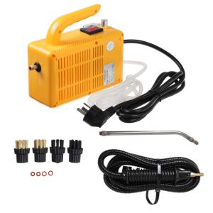 High Temperature High Pressure Mobile Cleaning Machine Steam Cleaner Automatic Pumping Sterilization Disinfector 2600W 1.8M