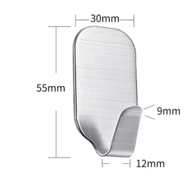 COMBO 10 Móc treo đồ dán tường inox 304 siêu dính