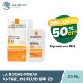 La Roche Posay Anthelios Fluid UVmune 400 50 mL - Tabir Surya Cair Tahan Air dan Keringat. 