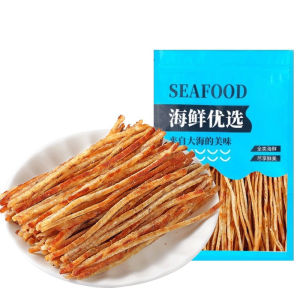 Mingtai Fish Shredded Instant Hand Teared Fish Bone Removal Seafood Snack 100g200g300g   明太鱼丝