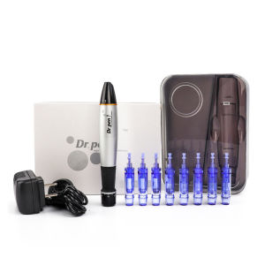 Dr Pen Ultima A1 Wireless With 8pcs Cartridge Professional Microneedling Derma Pen A1W For Hair Growth Mesotherapy Skincare Kit