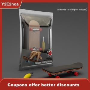 【Y2E2noa】 Finger SkateBoard Wooden Fingerboard Toy Professional Stents Finger Skate Set