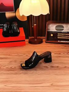 [Free Shipping] Snake-pattern mesh sandals for women 2026 summer new style square-toed chunky heel open-toe high-heeled shoes