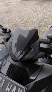 VISOR VARIO160 ABS Windshield Honda Vario 160 ABS CBS Hitam