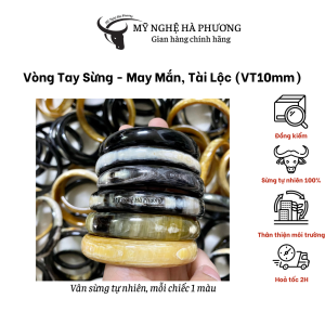 Vòng tay sừng mang lại may mắn và tài lộc