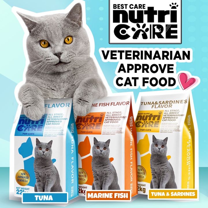 CHLOEBEARNUTRICARE (1Kg Repacked) Cat Dry Food For All Stages Tuna