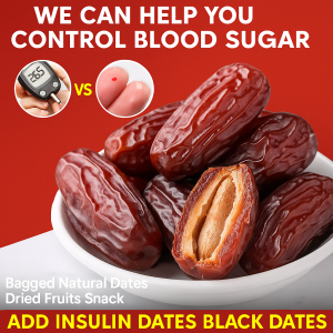 Naturally Sourced Black Jujube With 0 Additives Dried Dates Natural Snacks Bagged Fresh Black Dates 天然零添加黑椰枣