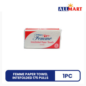 Femme Paper Towel Intefolded 175 Pulls - AllMart Online Grocery