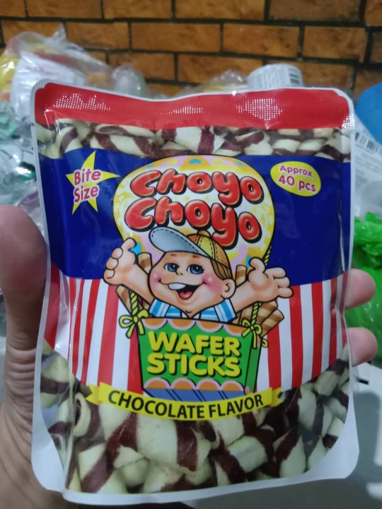 Choyo Choyo Wafer Sticks 50 grams Approximately 40 pcs
