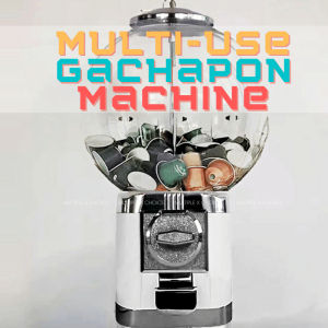 Multi-Purpose Gachapon Vending Token Machine Gum Ball Coffee Tea Capsule Storage Dispenser Retro Vintage Gashapon GumBall