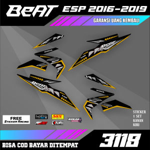 Striping stiker lis decal Beat Esp Street fi 2016 2017 2018 2019 Hayabusa semi fullbody m3118