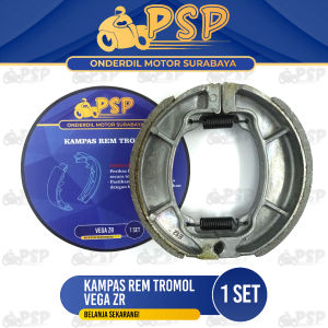 Kampas Rem Tromol Vega ZR - Kanvas Kanvas Brake Shoe Breakshoe Rem Rim Tromol Belakang Yamaha Jupite