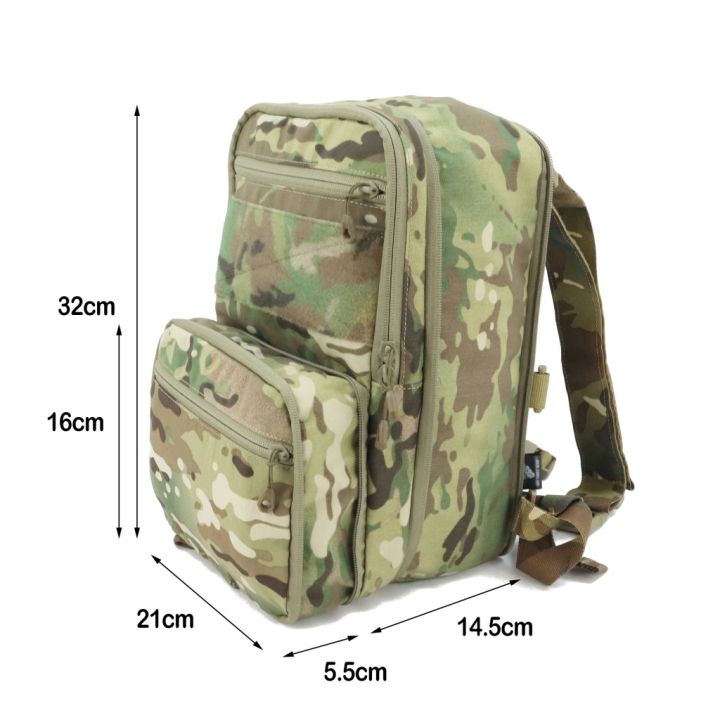 AFGHP005 ApeForceGear Flatpack Hydration Bladder Tactical Backpack for