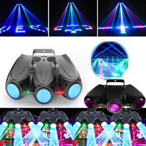 JAYA Beatific Lampu Disco laser sensor suara musik sorot panggung LED RGB DMX512 240V 30W - BC201