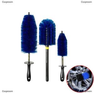 [COD] Cozyroom 1 3PCS Car Care Soft Bristle Car Wheel Rim Tire Cleaning Brush Cleaner Non Scratch Car Detailing Washing Tool