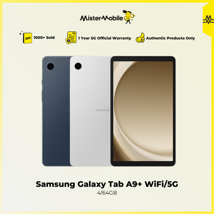 Samsung Galaxy Tablet Tab A9+ Plus 2023 | Tab A9 Wifi / 4G LTE 4GB 64GB | 1 Year Samsung Warranty | SG Local
