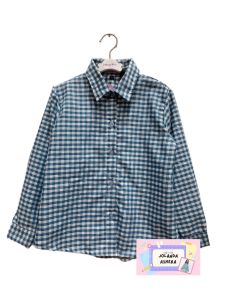 ASHERATANAHABANG KEMEJA ANAK PEREMPUAN KOTAK UMUR 4 - 16 TAHUN BLUS ANAK KERAH MURAH BAHAN KOTAK KATUN