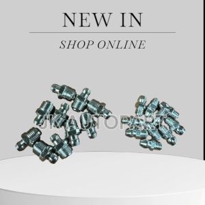 หัวอัดจาระบี เหล็กชุบ หัวอัดจารบีอย่างดี ชุบนิเกิ้ล ทนทาน แข็งแรง ขนาด 6มิลx1.0 และ 1/8 ตรงใหญ่ ยี่ห้อ VK แท้ๆ(ขายแยก=10ตัว)/RSP/INK