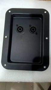 TERMINAL BOX SPEAKER SOKET SPIKON PLAT BESI