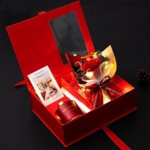 Set Quà Tặng Tinh Dầu Kèm Hoa – Hộp Quà Sinh Nhật Kỷ Niệm Tri Ân Que Khuếch Tán Hoa Trang Trí