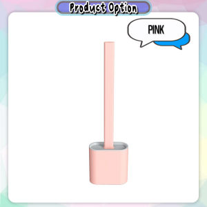 Silicone Toilet Bowl Brush Flexible Soft Bristle Head Deep Cleaning Crevice 硅胶马桶刷 Berus Tandas - SO42