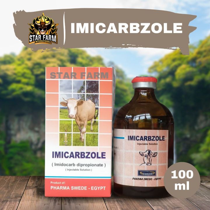 Obat Parasit Darah Imicarbzole Imidocarb Dipropionate 120 Mg - STAR ...