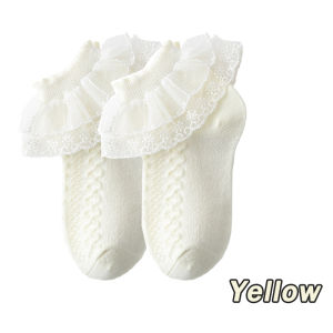 1 to 12 Years Baby Girls lace short socks summer Baby Girl lace cotton Thin mesh breathable short socks for Baby Girls