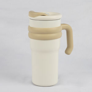 700ml Stainless Steel Vacuum Insulated Travel Cup with Stainless Steel Straw