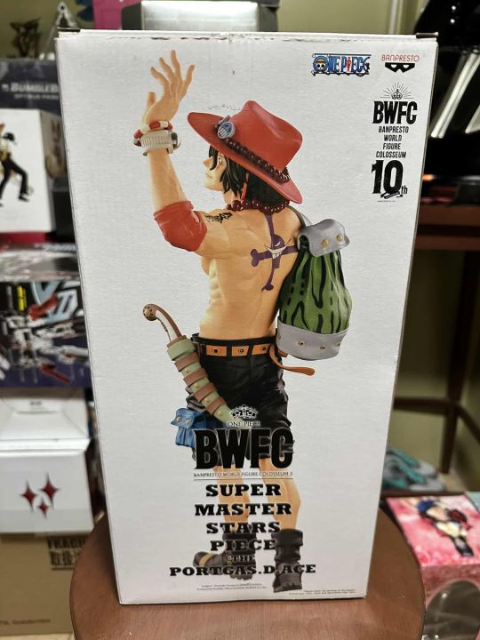 BANPRESTO ONE PIECE BWFC SUPER MASTER STARS PIECE PORTGAS D. ACE