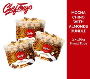 Mochachino Popcorn with Almonds Bundle (Small Tub) D
