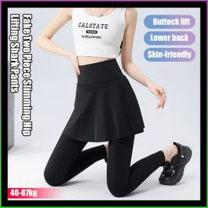Tight Pants Sweat-absorbent and Breathable Skirt Butt-lifting Pants Hide Slimming Lightweight