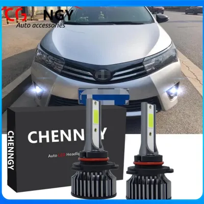 สำหรับ Toyota Corolla Altis 2014 2015 2016 2017 2018 - 6000K คอมโบ LED ไฟหน้าไฟหน้าไฟหลอดไฟหมอก (1 คู่) ชุดปลั๊กและเล่น