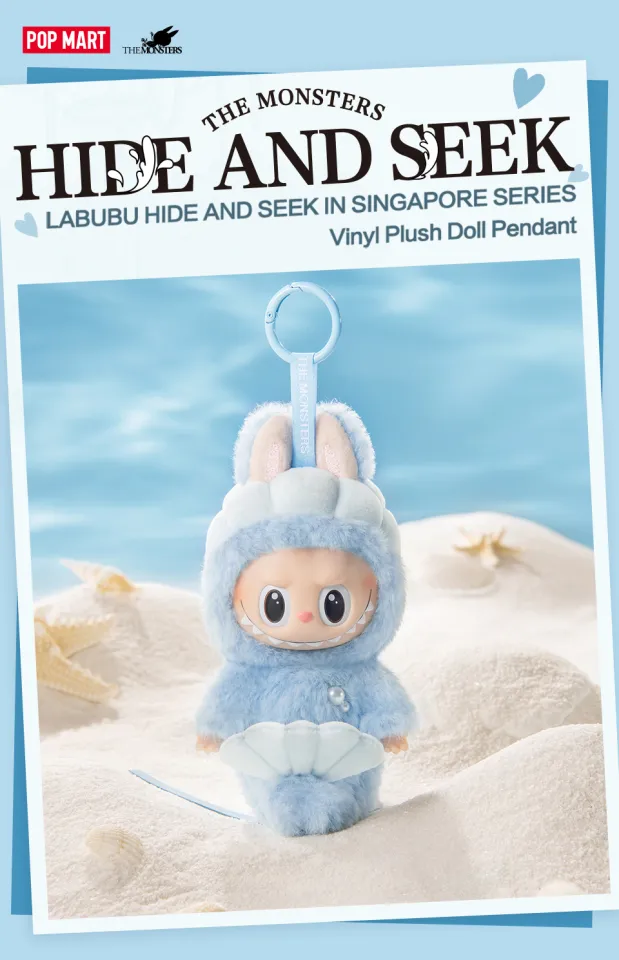 ラブブLabubu Hide and Seek Singapore LABUBU Hide and Seek in Singapore Series-Vinyl Plush Doll
