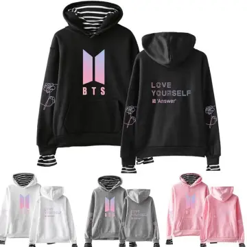 Love yourself bts hoodie hotsell